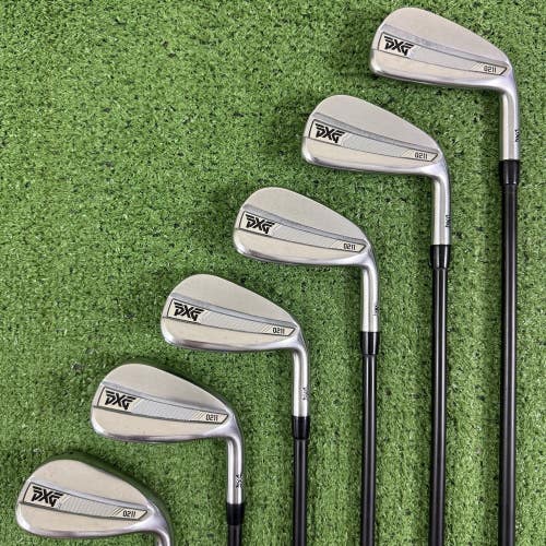 READ PXG 0211 Cor2 Iron Set 6-PW SW MMT Chemical 50g Ladies Flex +1 Long