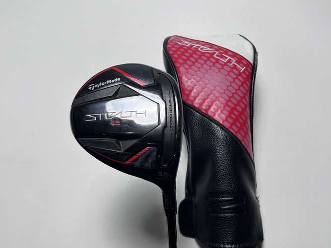 TaylorMade Stealth 2 3 HL Fairway Wood 16.5* Kai'li Red 75g Stiff Graphite RH HC