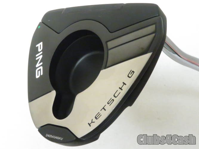 PING Ketsch G Putter 2024 Mallet Green Dot 2 UP  36" TALL No Cover .. Shop Wear