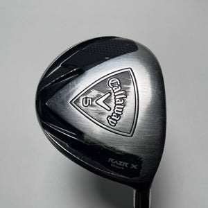 Callaway Razr X Black 5 Fairway Wood 18* 50g Ladies Graphite Womens RH