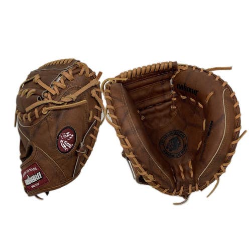 Nokona Walnut 33.5 inch Baseball Catchers Mitt Made in USA Right Hand Throw
