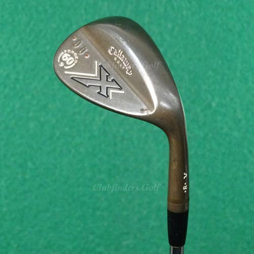 Callaway Golf X Forged Raw 60-9 60 Lob Wedge Stepped Steel Wedge Flex