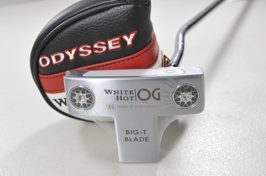 Odyssey White Hot OG Big T Blade 33" Putter RH Steel with Headcover # 215525