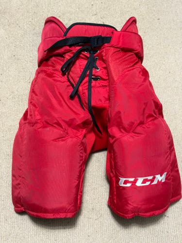 Carolina Hurricanes Senior Large CCM HPUCLP Hockey Pants Pro Stock (Used)