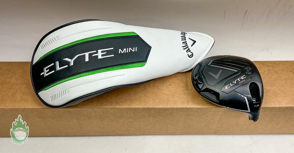 Callaway Right Handed ELYTE Mini Night Edition Driver 11.5* HEAD ONLY Golf Club