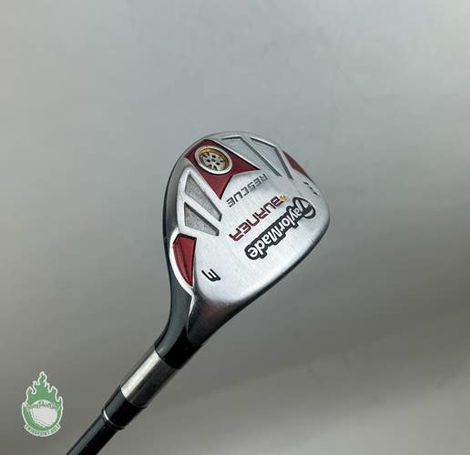 Used TaylorMade Burner Rescue 3 Hybrid 19* 65g Stiff Flex Graphite Golf Club