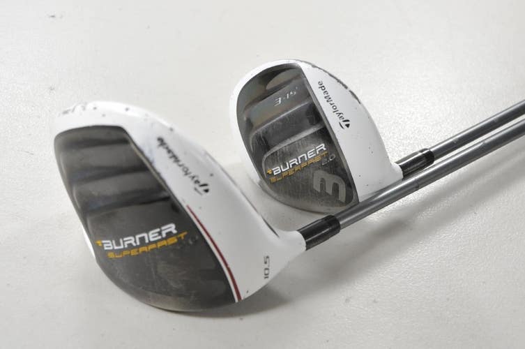 LEFT HAND TaylorMade Burner Superfast 2.0 10.5* Driver and #3 Fairway #215347
