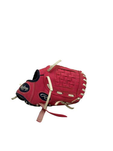 Used Rawlings PLAYERS SERIES BB/SB Glove T-ball Pink 9" 11692-S000149480