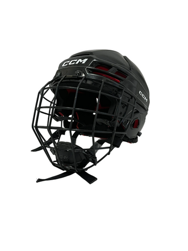 Used CCM TACKS 70 Helmet Cage Combo Black SM 11692-S000149486