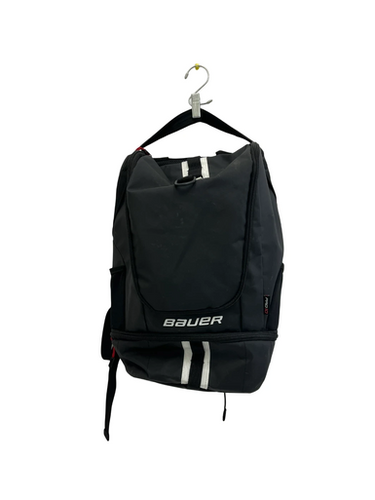 Used Bauer PRO 10 Sr Hockey Backpack Black 11692-S000149495