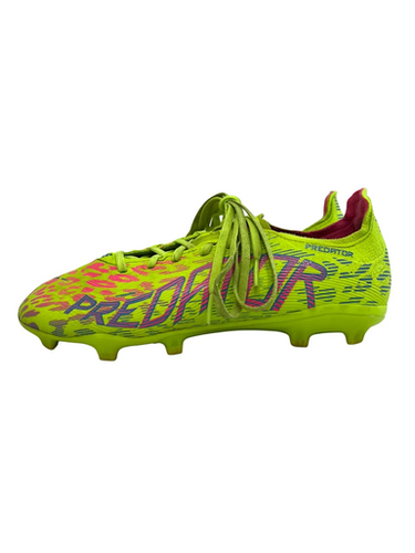 Used Adidas PREDATOR Soccer Cleats Yellow Senior 7.5 11692-S000149393