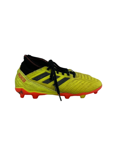 Used Adidas PREDATOR Soccer Cleats Yellow Senior 7 11692-S000149456