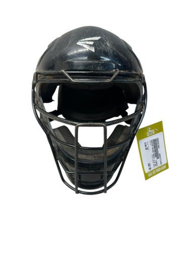 Used Easton BLACK MAGIC Catchers Helmet w/Mask Black SM 11835-S000207092