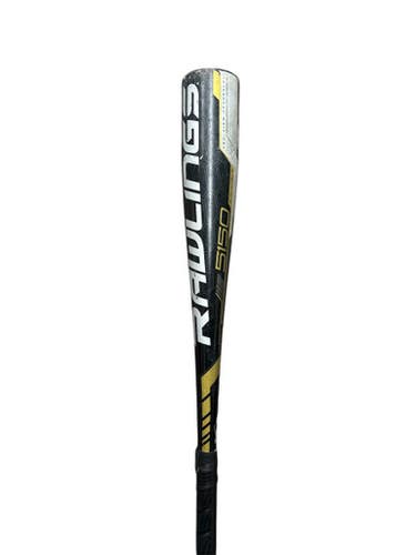 Used Rawlings US8511 BB/SB USA 2 5/8 Bat Black And Gold 27" 11835-S000206890