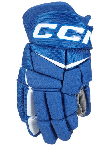 Used CCM FT880 JETSPEED Senior Gloves Royal Blue 14" 11835-S000206897