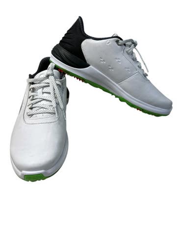 Used Puma Mens Golf Shoes White Senior 10.5 11835-S000207035