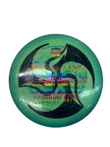 Used Discmania S-LINE CLOUD BREAKER Disc Golf Driver Green 175g 11835-S000205951