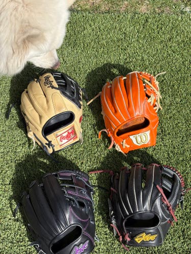 Wilson 1787 RH Infield Baseball Glove 11.75" (Used)