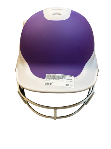 Used RIP-IT 2 TONE Batting Helmet w/Mask Purple SM 11706-S000374825