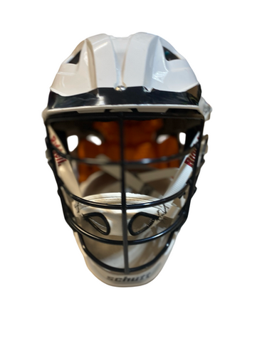 Used Schutt STALLION 575 Lacrosse Helmet White LG 11706-S000374777