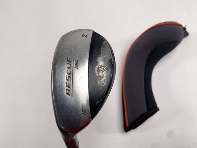 TaylorMade Rescue Mid 2 Hybrid 16* Stiff Graphite Mens LH HC