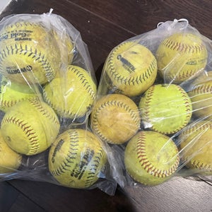 (14) Softballs (Used)