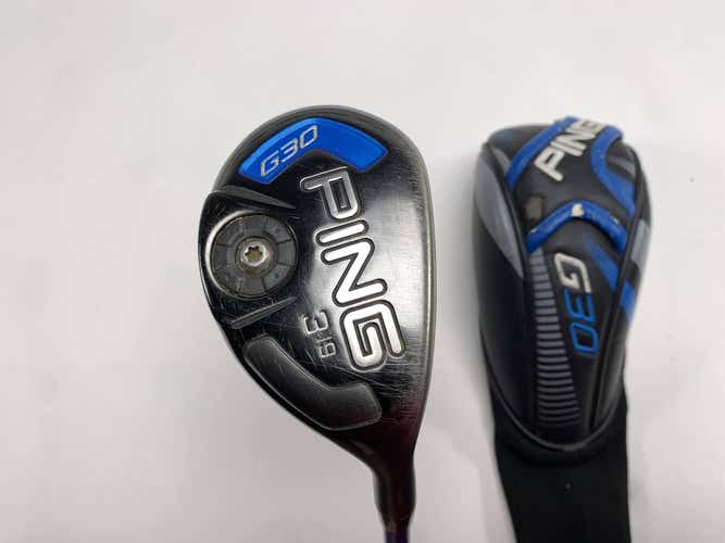 Ping G30 3 Hybrid 19* TFC 419 Stiff Graphite Mens RH HC Midsize Grip