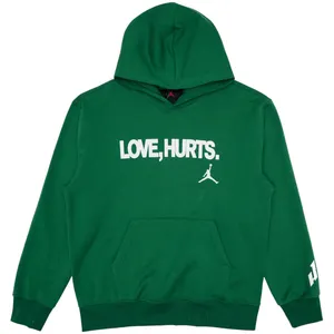 Size L - Jordan Fleece Love Hurts Jalen Hurts Hoodie Kelly Green IQ3758-366