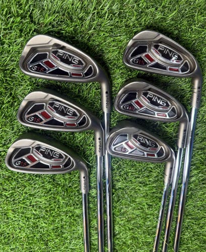 PING - G15 - Black Dot	- IRON SET 5-Pw - Steel - Regular Flex	- RH