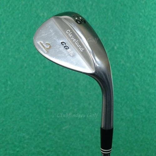 Cleveland CG15 Chrome 60-12 60 Lob Wedge Cleveland Traction Steel Wedge Flex