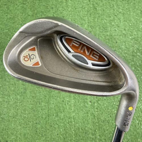 Ping G10 U Wedge Utility Gap Yellow Dot AWT Regular Flex Steel 35.5