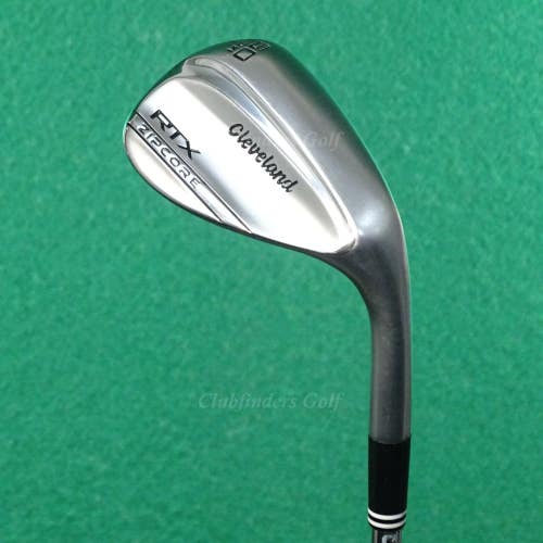 Cleveland RTX Zipcore Low Chrome 60-6 60 Lob Wedge DG Spinner TI Wedge Flex