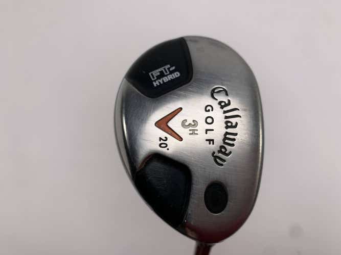 Callaway Fusion FT Hybrid 3 Wedge 20* Aldila NVS Orange 85g Stiff RH