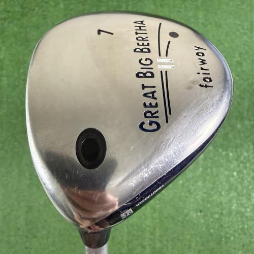 Callaway Great Big Bertha II 7 Fairway Wood GBB System 60 Regular Flex Left Hand