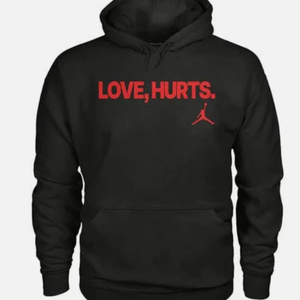 Size XL - Jordan Fleece Love Hurts Jalen Hurts Hoodie bred IQ3758-366