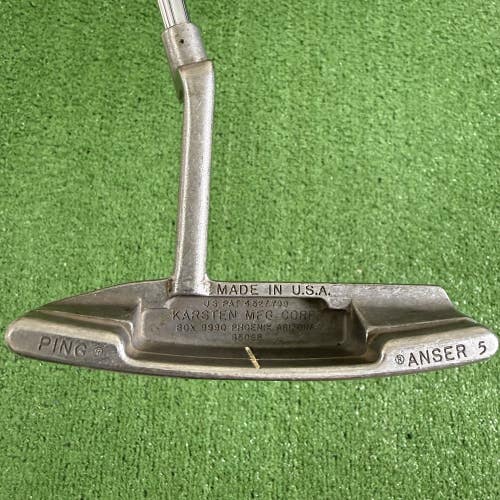 Ping Anser 5 Blade Putter Steel Shaft Right Handed 36