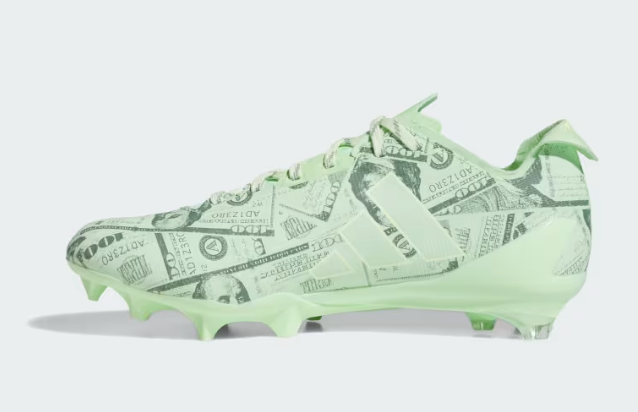 Size 10.5 - Adizero Electric II Currency $ Football Cleats jq3980