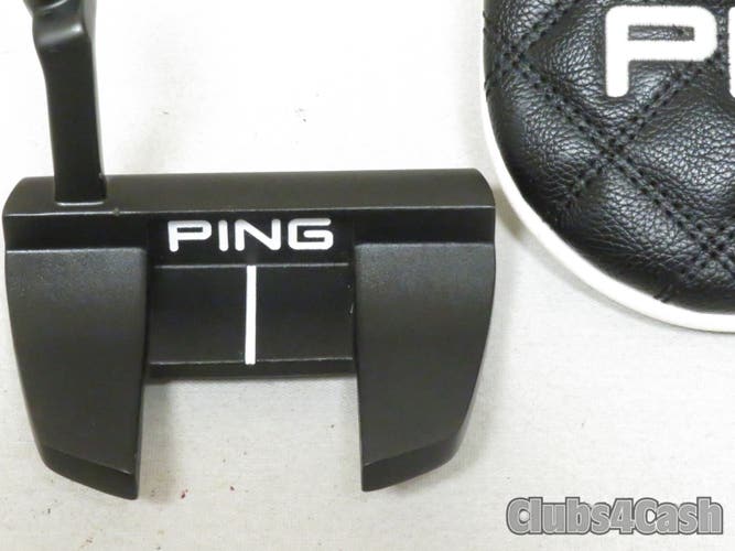 PING 2024 Tyne H Putter Black Dot Composite Graphite 33" +Cover .. Near MINT