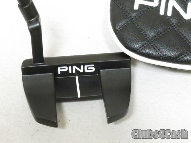 PING 2024 Tyne H Putter Blue Dot Composite Graphite 35" +Cover .. MINT