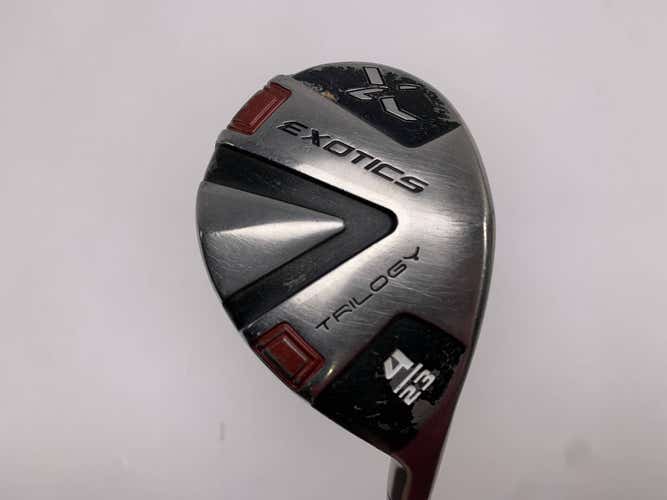 Tour Edge Exotics Trilogy 4 Hybrid 23* Tour AD 50 52g Ladies RH