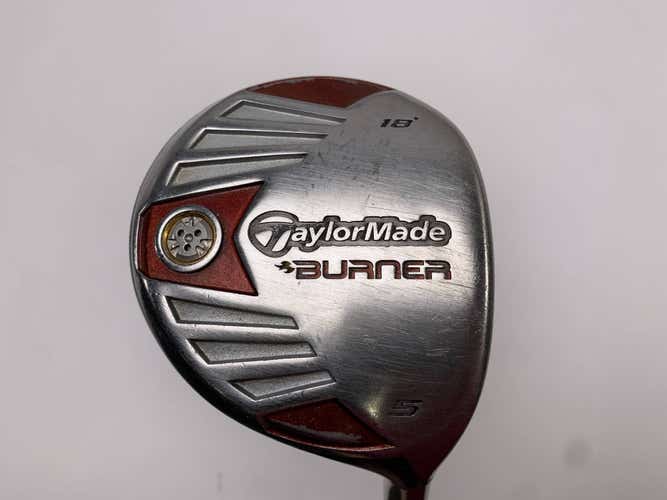 TaylorMade Burner Steel 2007 5 Fairway Wood 18* REAX SuperFast 50g Regular RH