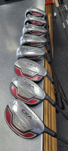 Used Adams Golf A30S Mens Iron Set RH 3I-PW 11497-S000157039