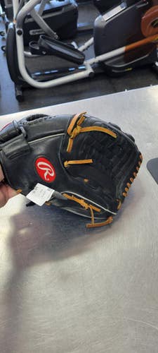 Used Rawlings 13 BB/SB Glove RH Throw Black 13" 11497-C000157030
