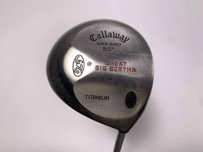 Callaway Big Bertha Warbird Driver 8.5* BB UL Firm Graphite Mens RH