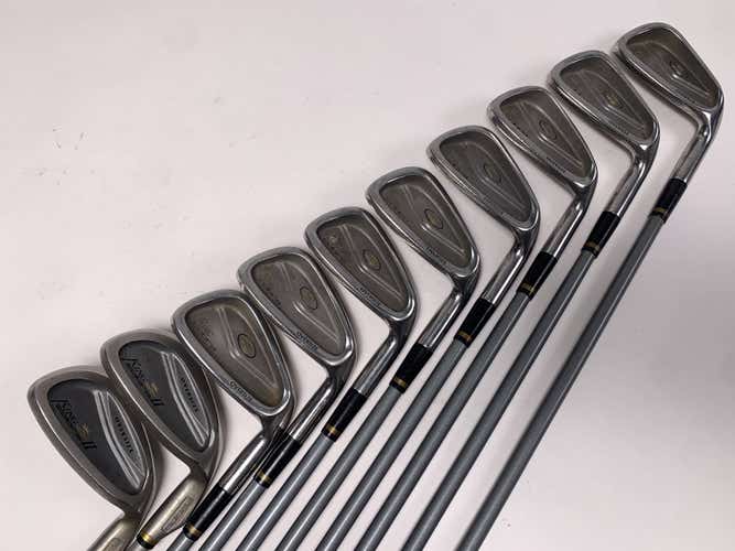 Cobra King Cobra Oversize Iron Set 3-PW+SW+LW Regular and Stiff Graphite Mens RH