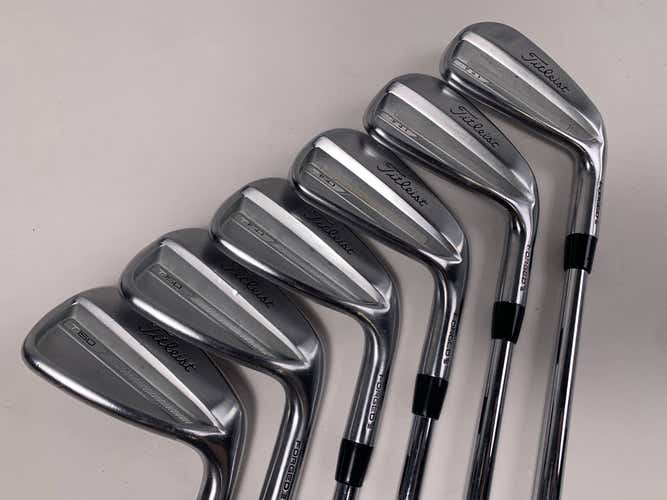 Titleist T150 2023 Iron Set 5-PW Precision Rifle 6.0 Stiff Steel Mens RH