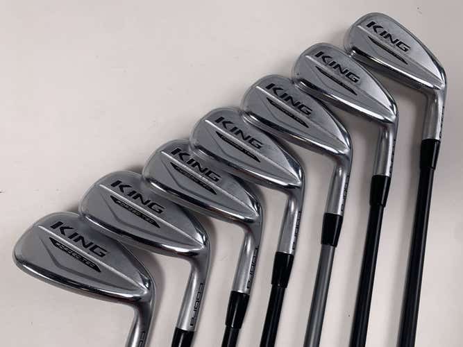 Cobra KING Forged Tec 2020 Iron Set 5-PW+GW Catalyst 5.5 Regular Graphite RH