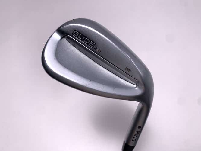 Ping Glide 2.0 Wedge 54* 12 Bounce SS Black Dot AWT 2.0 Wedge Steel Mens RH