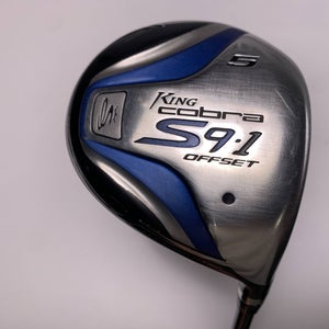Cobra S9-1 M OS 5 Fairway Wood 18* Aldila DVS HL 50g Regular Graphite Mens RH