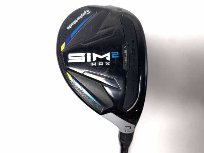 TaylorMade SIM2 MAX Rescue 3 Hybrid 19* Fujikura Ventus Blue 6-R Regular RH